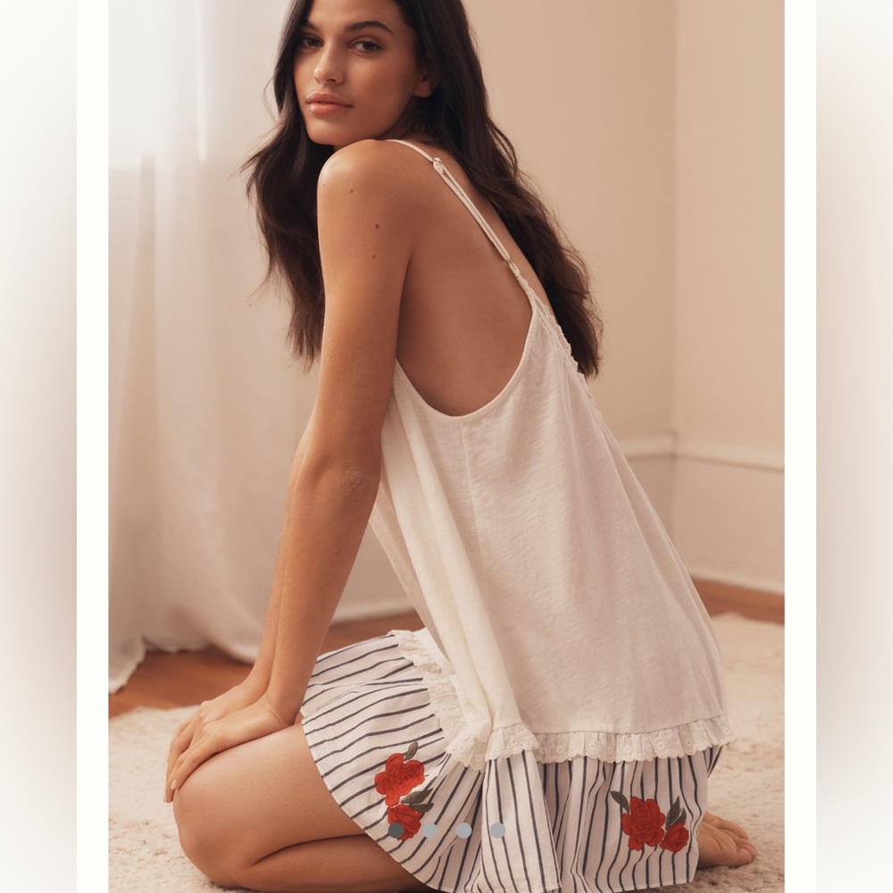 Twofer Night Dress Anthro Size S